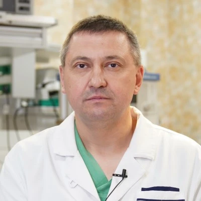 К.Э. Ржебаев, врач-хирург ГКБ №15 им. О.М. Филатова